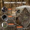 VEVOR Hunting Blind, 270Â° See Through Ground Blind, 1-2 Person Pop Up Deer Blind for Hunting with Carrying Bag, Portable Resilient Hunting Tent