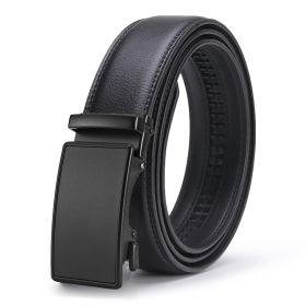 Men's Comfort Leather Ratchet Dress Belt With Automatic Click Buckle (Color: 03, size: 4.1ft (125cm) Adjust)