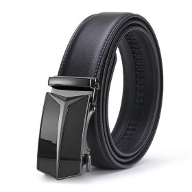 Men's Comfort Leather Ratchet Dress Belt With Automatic Click Buckle (Color: 04, size: 4.1ft (125cm) Adjust)